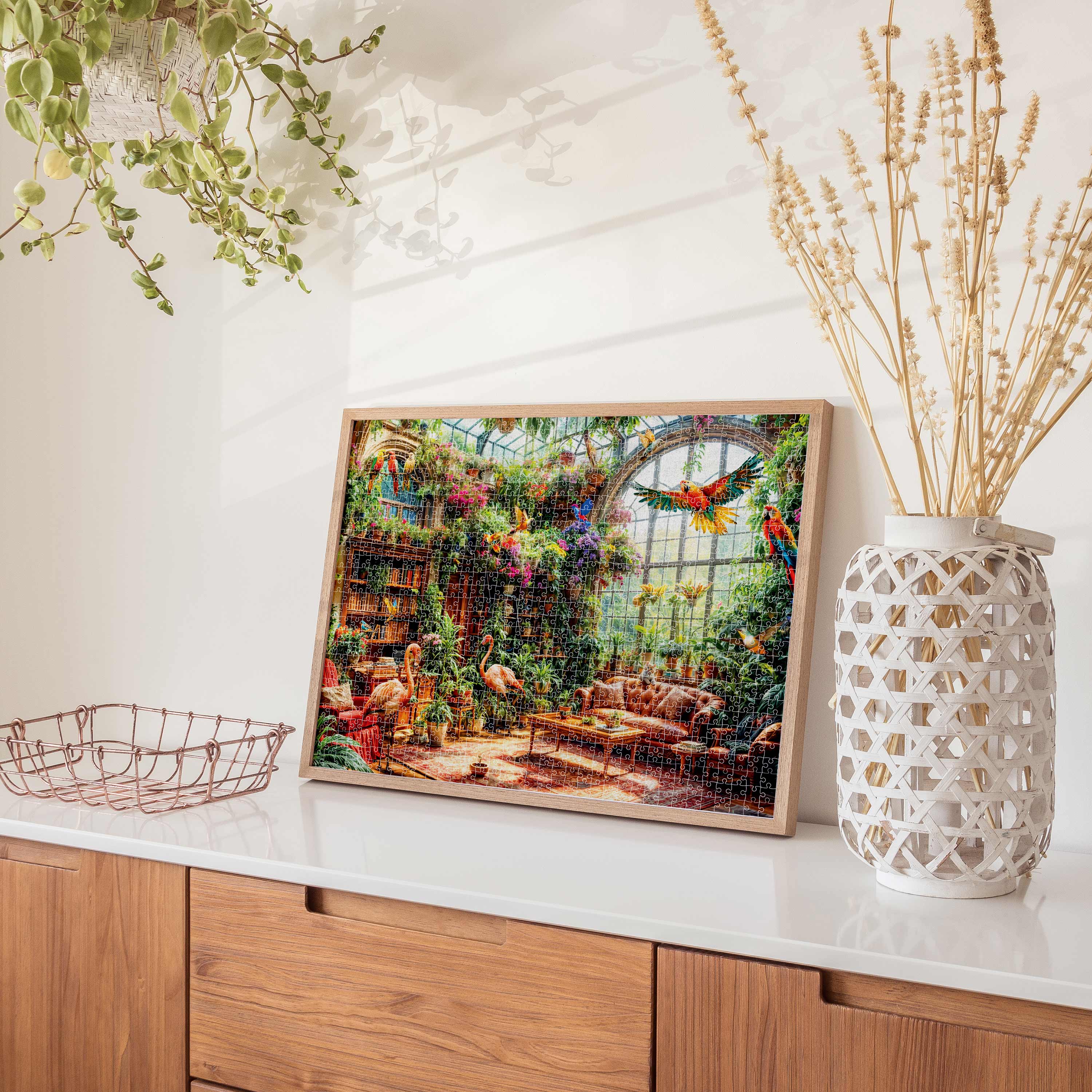 Mindbogglers Artisan 1000-Piece Jigsaw Greenhouse Library