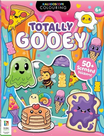 Kaleidoscope Totally Gooey Scented Colouring Stickers
