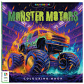 Kaleidoscope Colouring Monster Motors Activity Book