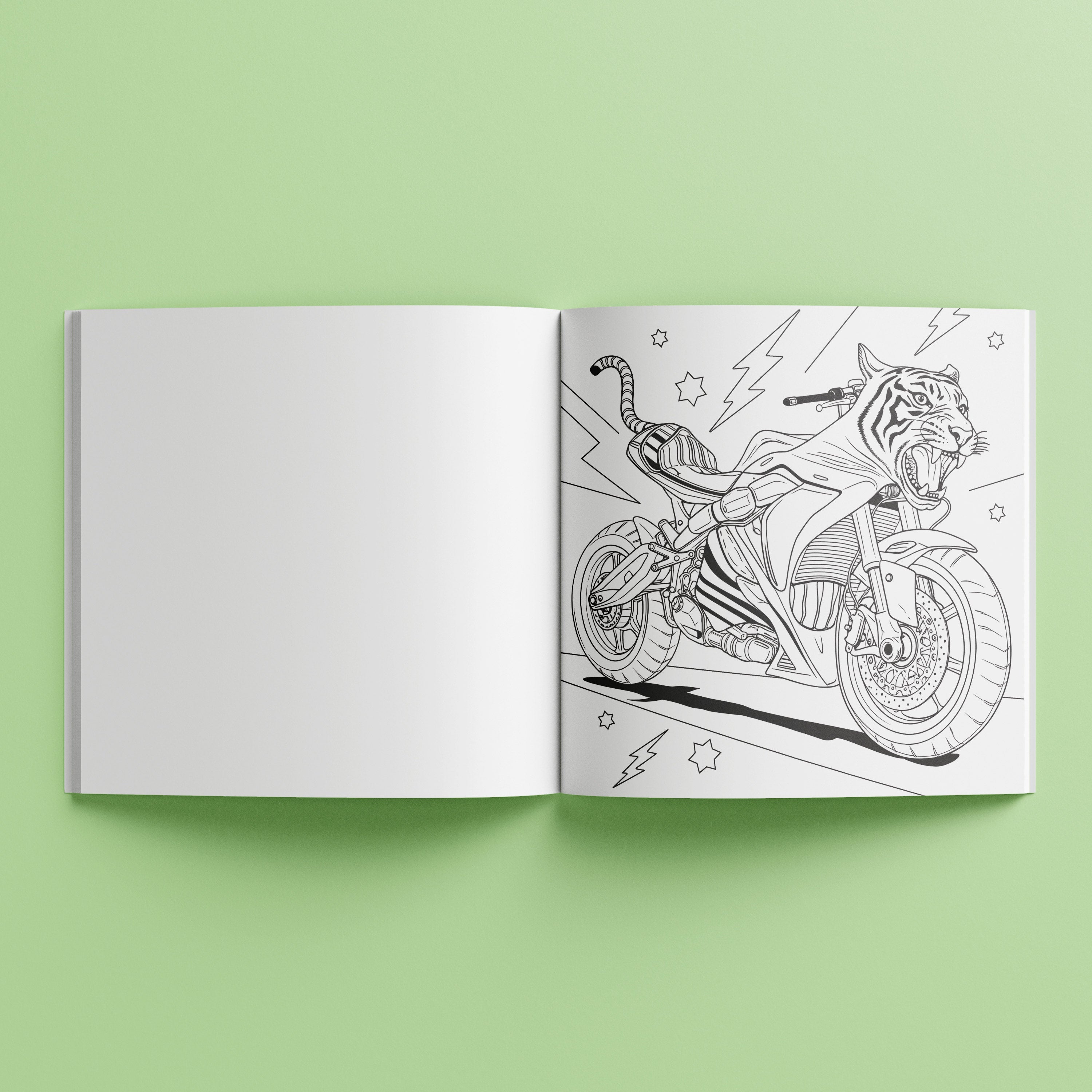 Kaleidoscope Colouring Monster Motors Activity Book