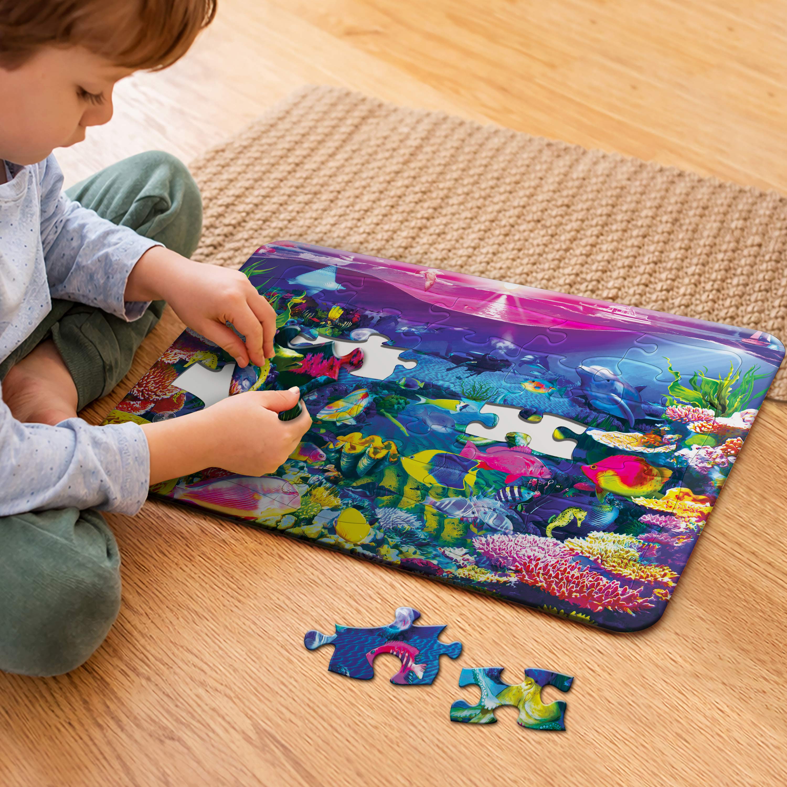 Frame Tray 35pc Puzzle Reef