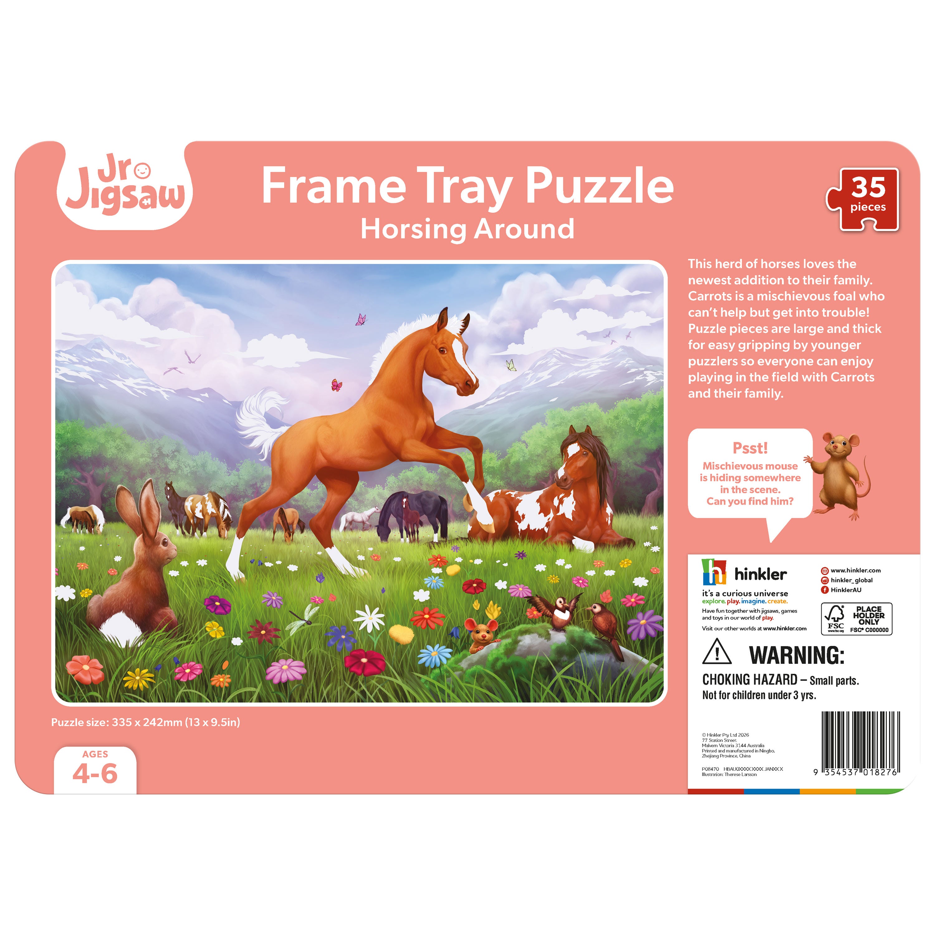 Frame Tray 35pc Puzzle Horsing Around