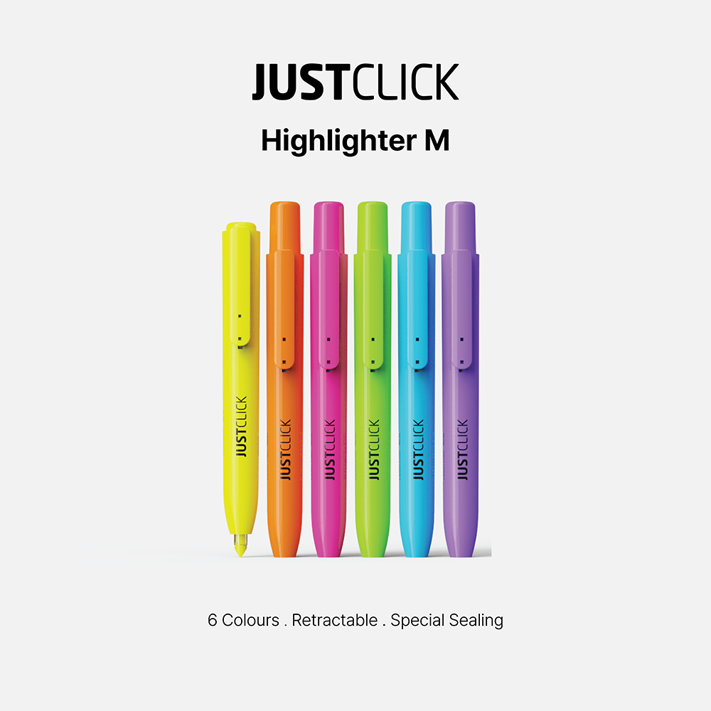 Morris JUSTCLICK MRH-201 Medium Nib Highlighter
