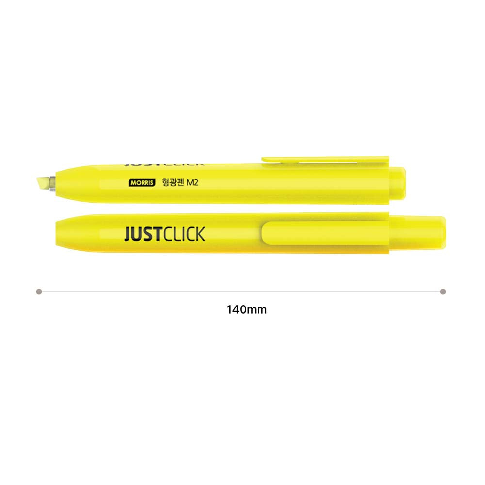 Morris JUSTCLICK MRH-201 Medium Nib Highlighter