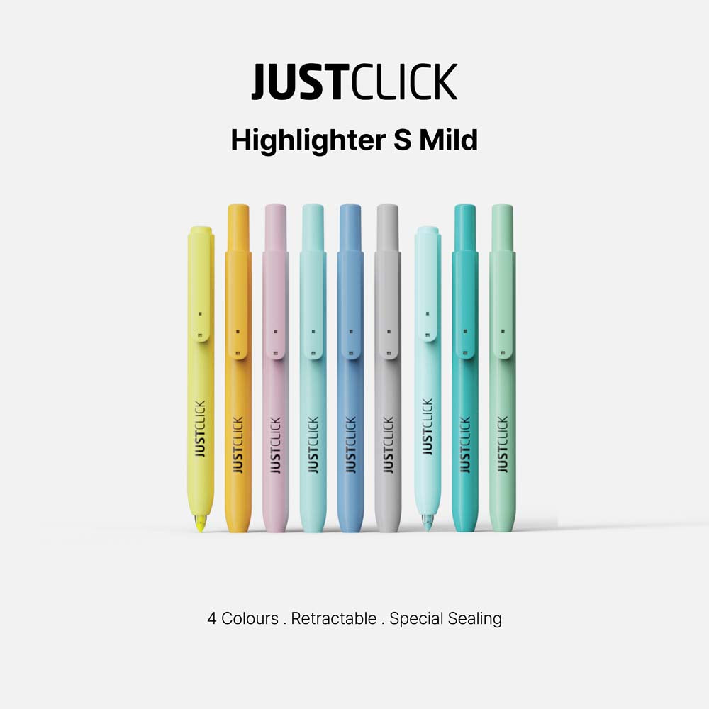 Morris JUSTCLICK MRH-205 Small Nib Pastel Highlighter
