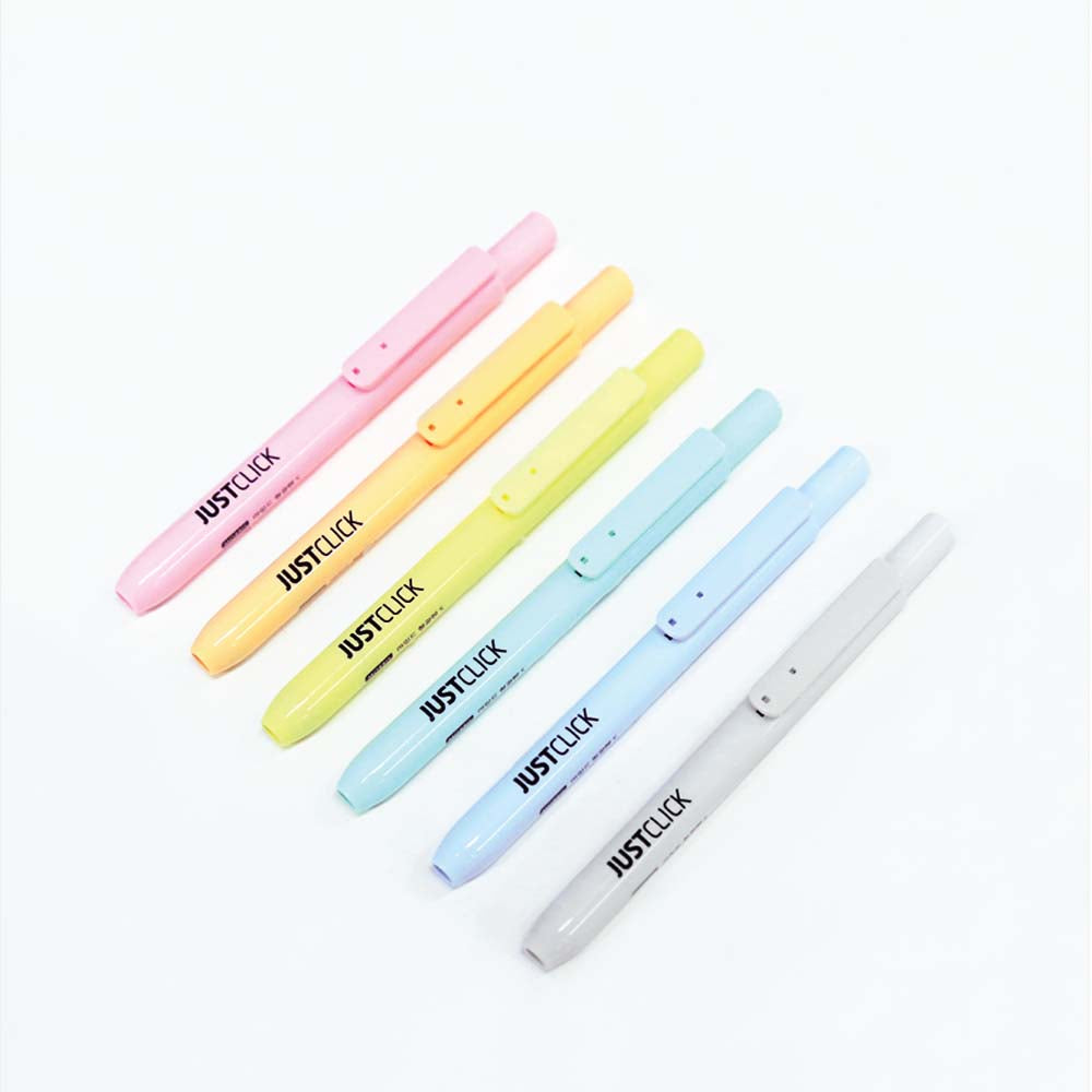 Morris JUSTCLICK MRH-205 Small Nib Pastel Highlighter