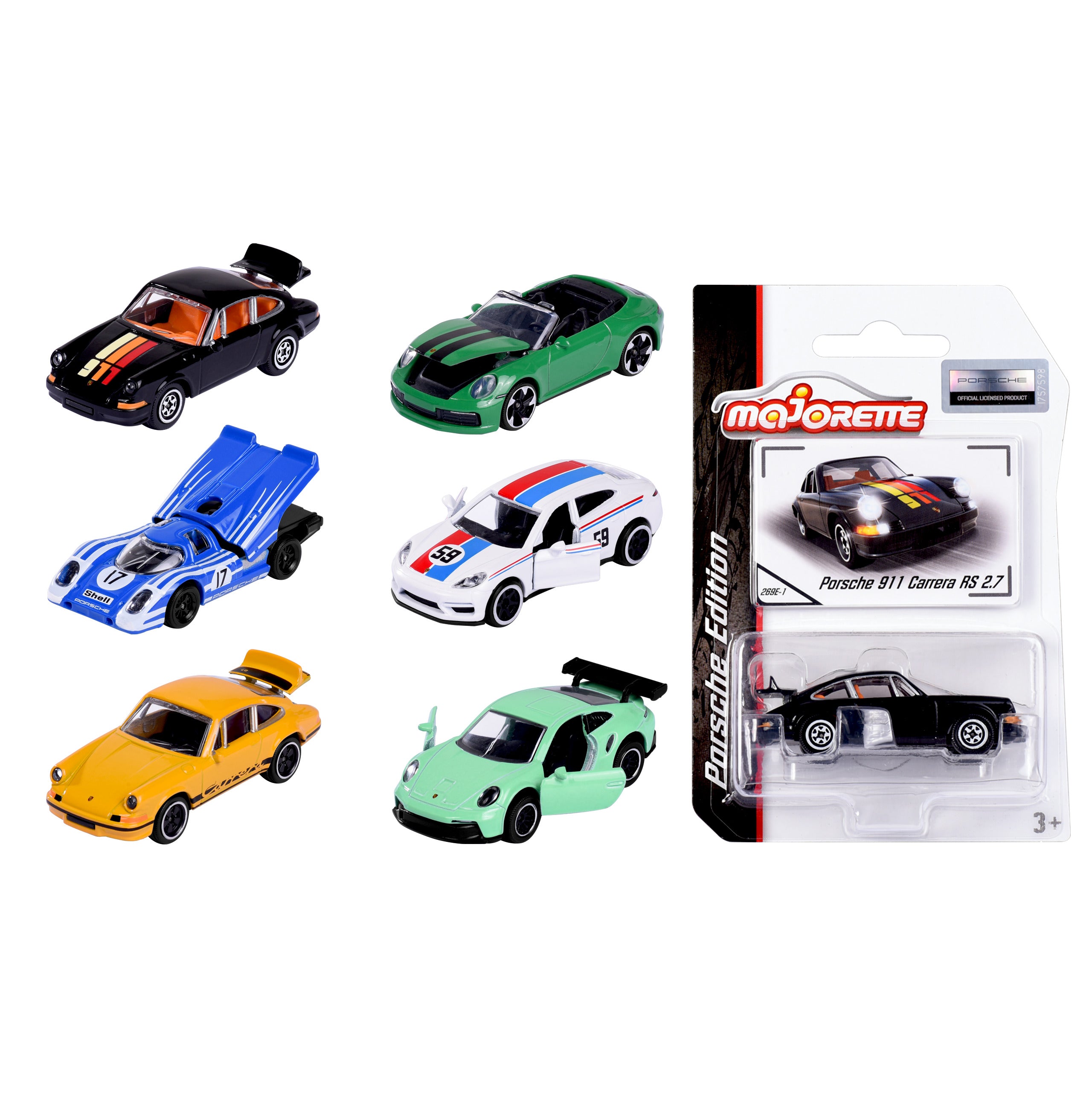 Porsche Premium Cars Majorette Assortment