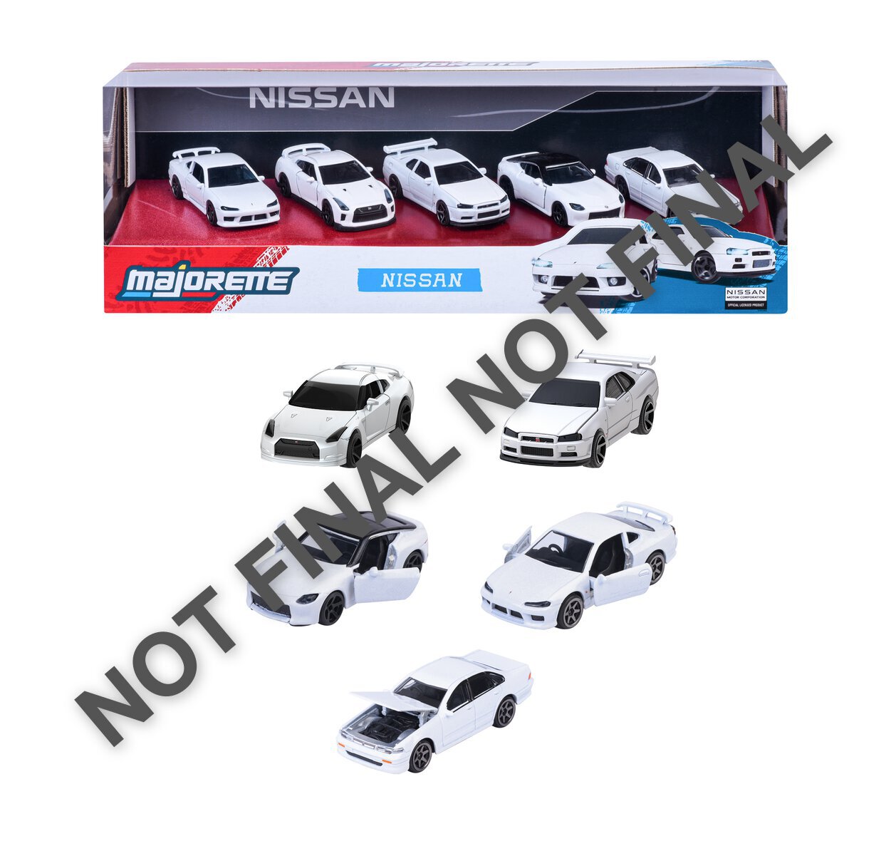 Nissan Nismo 5 Pc Giftpack Majorette