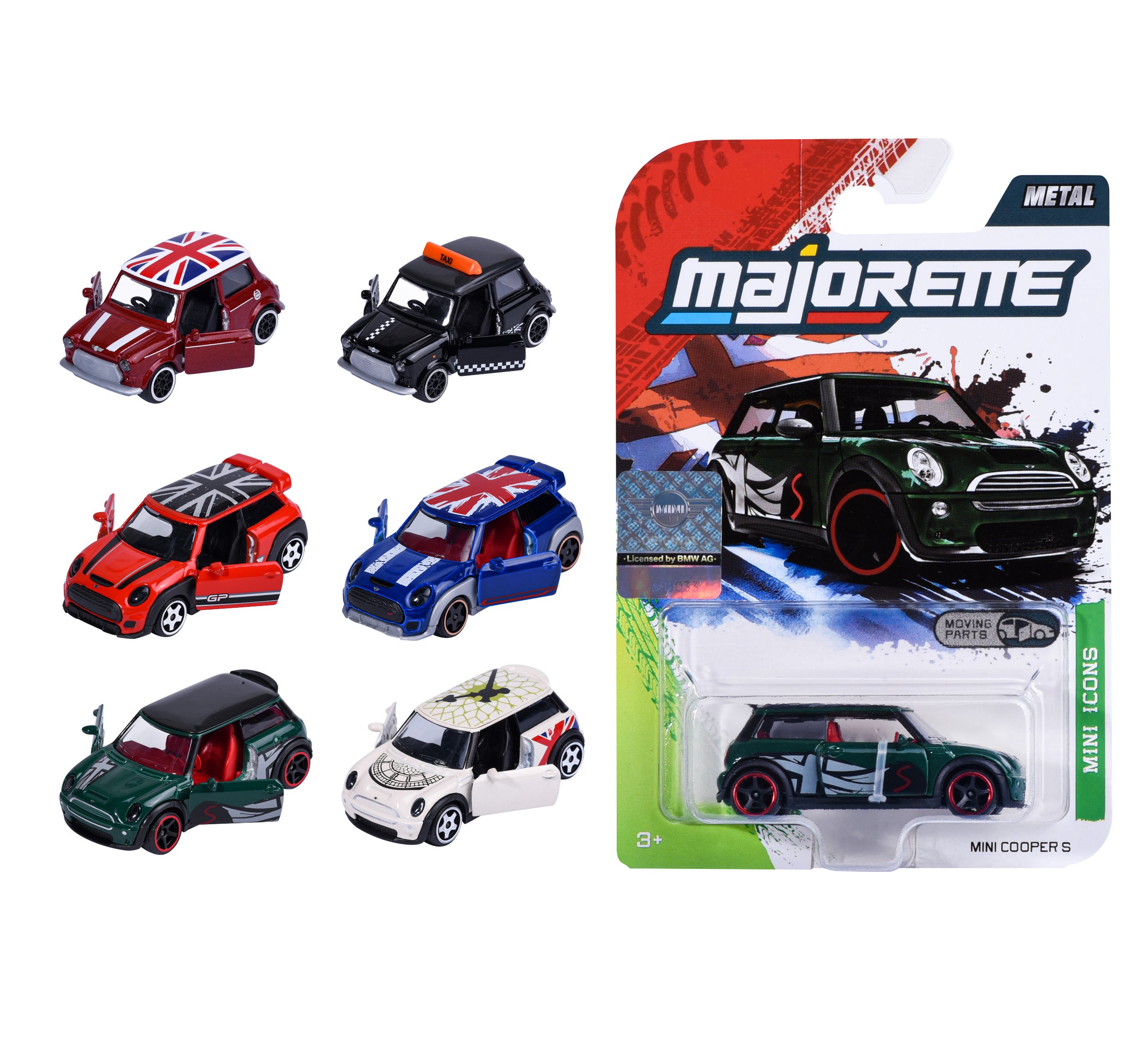 Mini Cooper Premium Cars Majorette Assortment