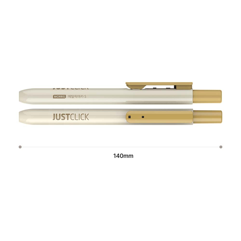 Morris JUSTCLICK MRM-105 Bullet Nib Metallic Marker