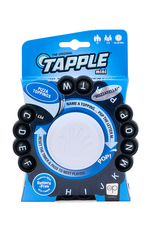 Voodle Mini Tapple Travel Game 36 Category Cards