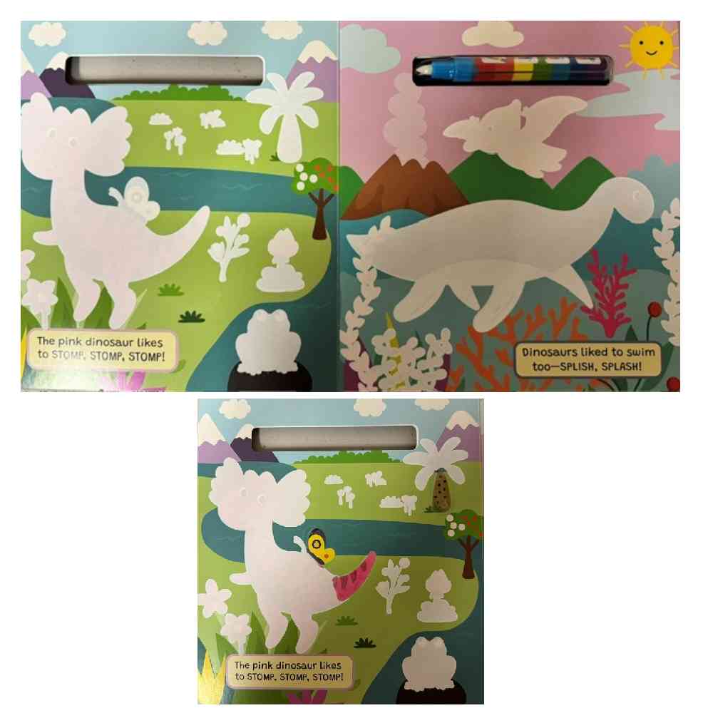 Dinosaurs Magic Water Activity Board Book