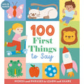 100 First Words Things to Say Board Book