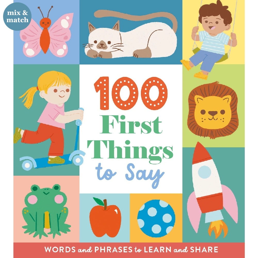 100 First Words Things to Say Board Book