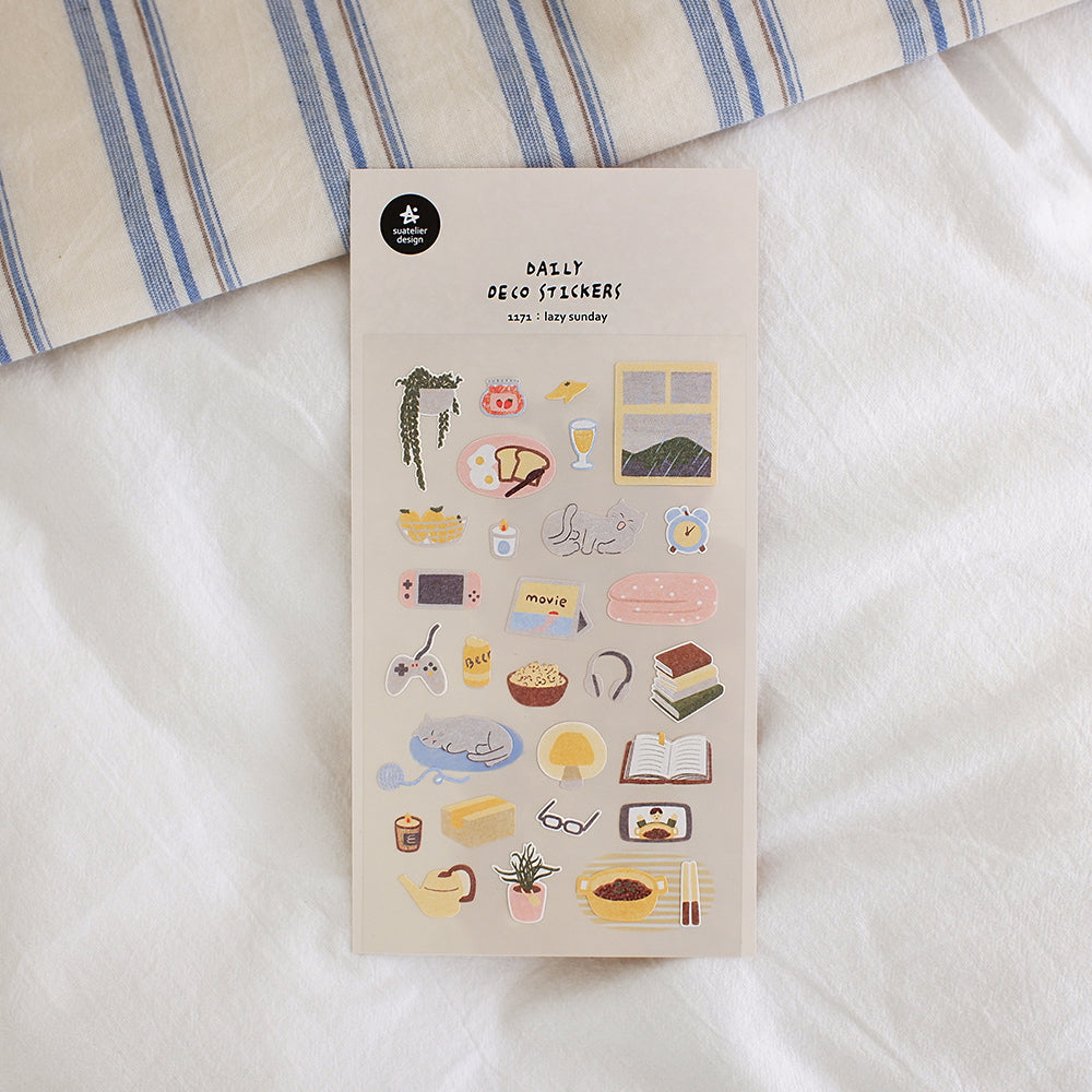 Lazy Sunday Daily Deco Stickers