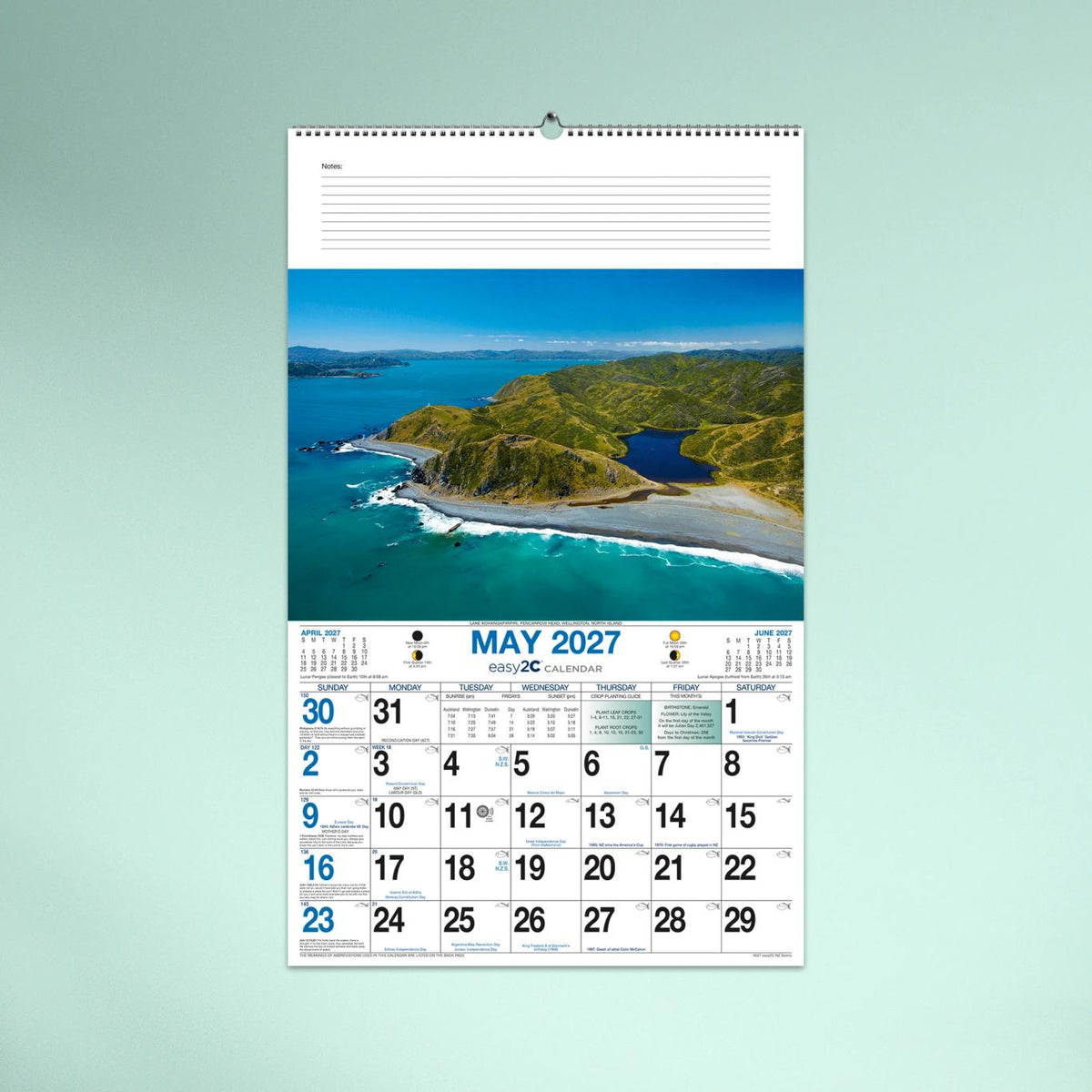 NZ Scenic Wall Calendar