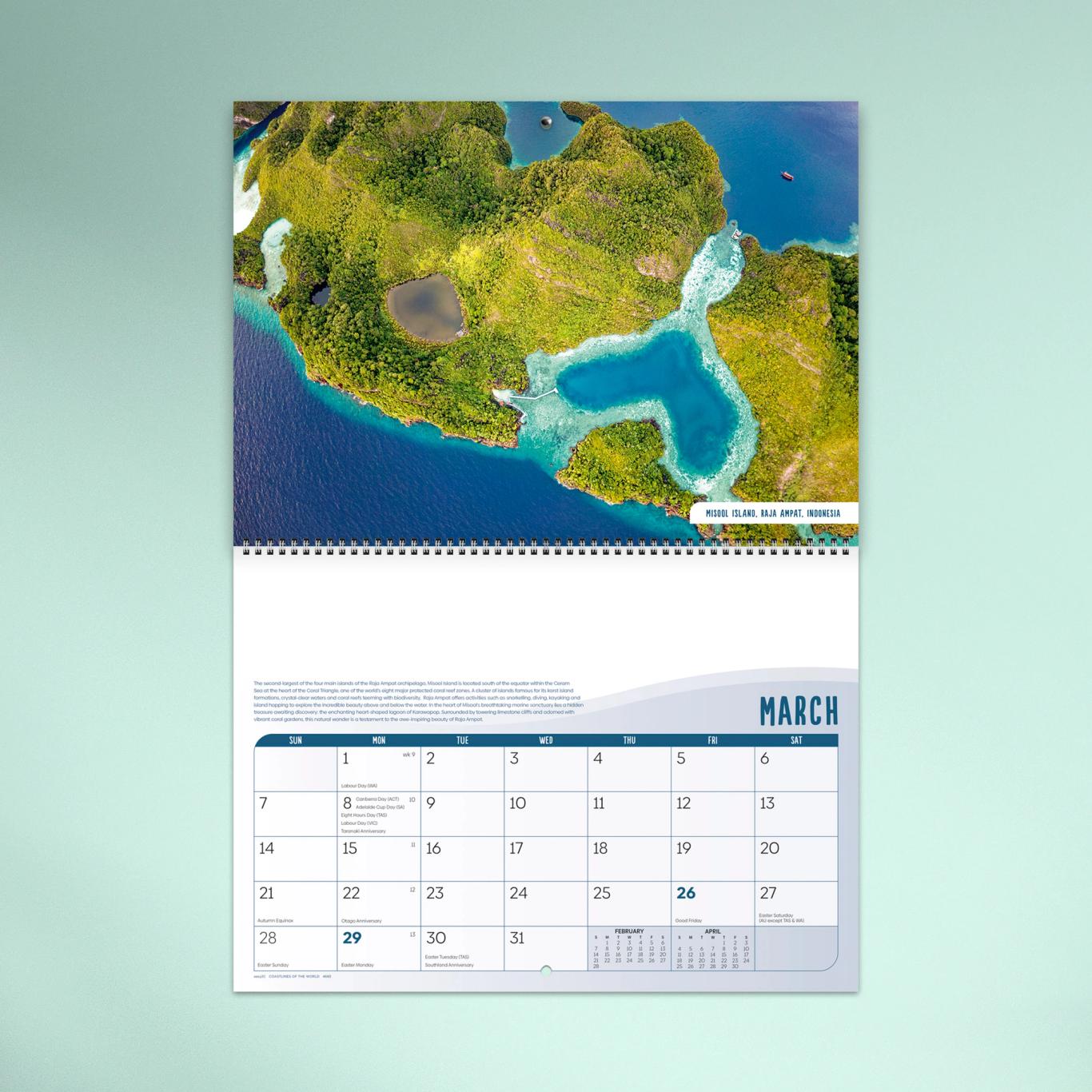 Coastlines of the World Booklet