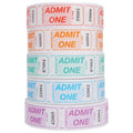 ADMIT ONE TICKET ROLL 1OOO