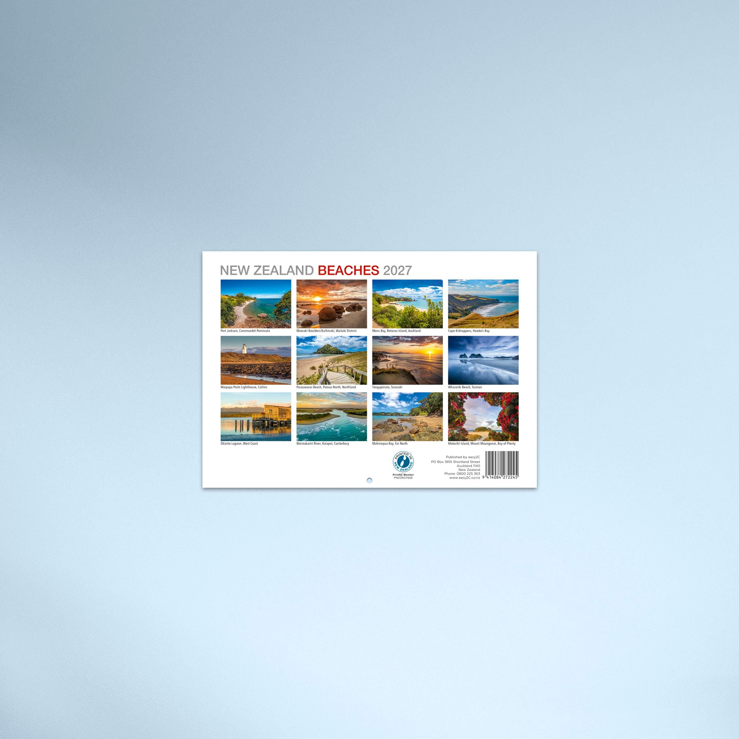 New Zealand Beaches Booklet By easy2C