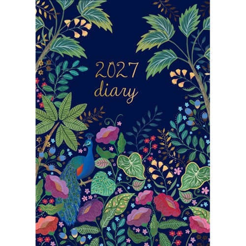 2027 Elegance A5 Week to View Diary