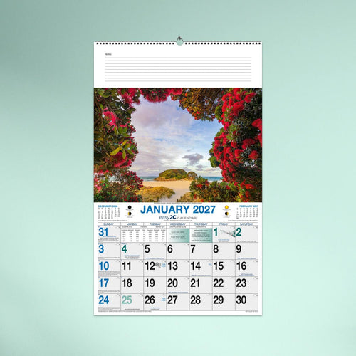 NZ Scenic Wall Calendar