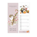 2027 WRENDALE SLIM CAL: FELINE FRIENDS