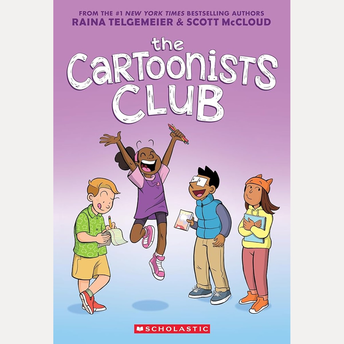 Cartoonists Club: A Graphic Novel cover image
