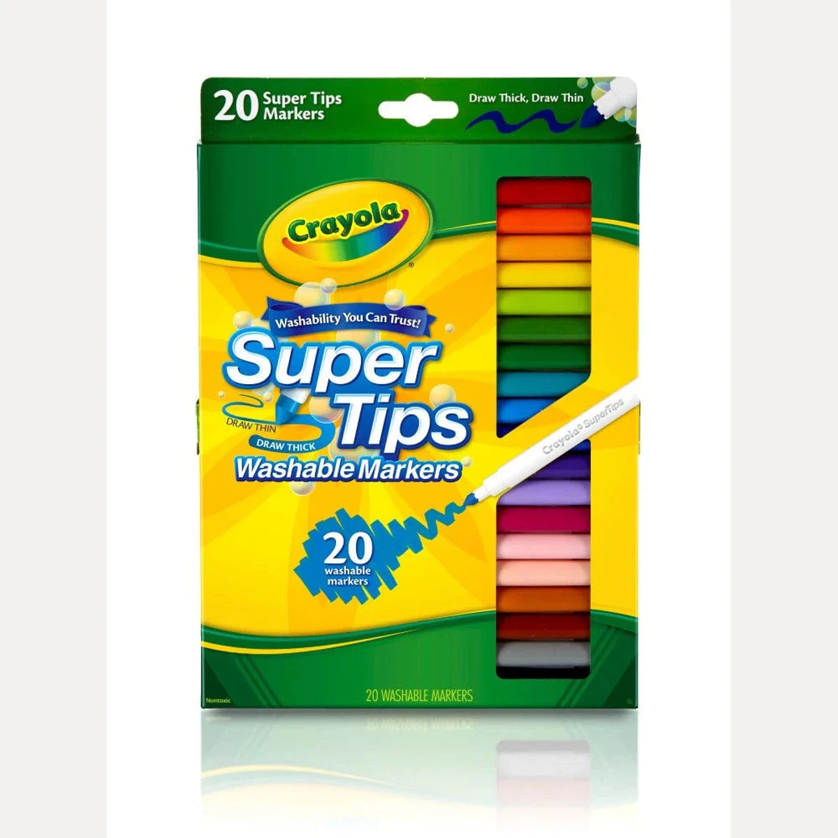 Crayola Super Tip Markers 20 Pack