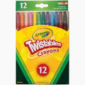 CRAYONS CRAYOLA TWISTABLE PK 12