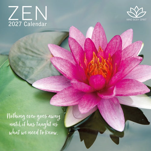 2027 Zen Square Wall Calendar