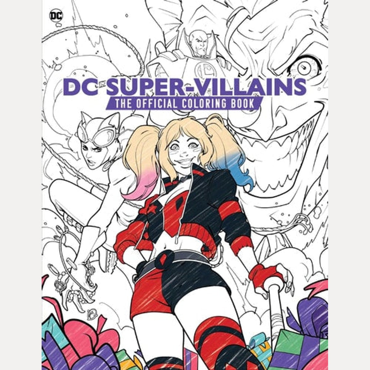 DC Super-Villains: The Official Coloring Book