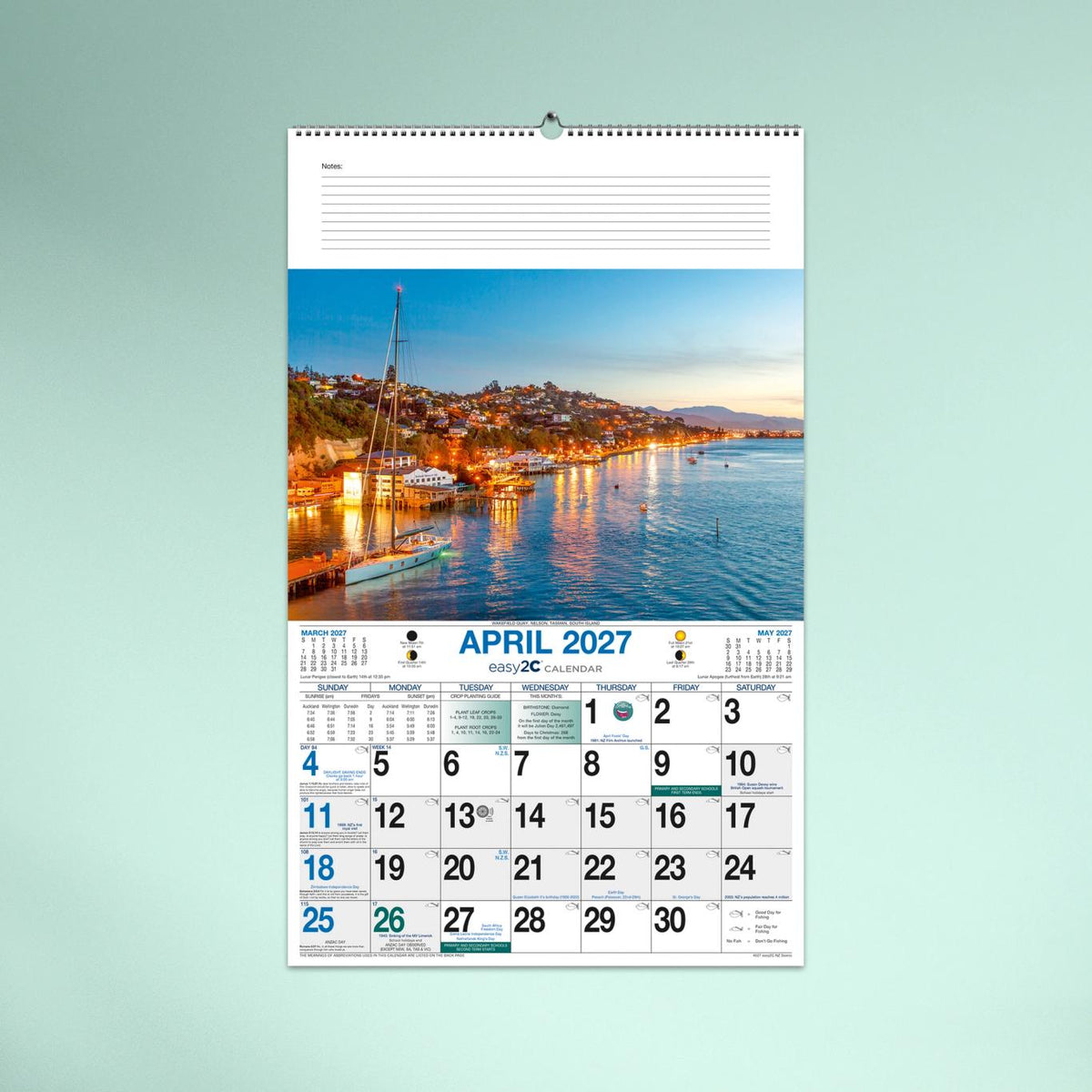 NZ Scenic Wall Calendar