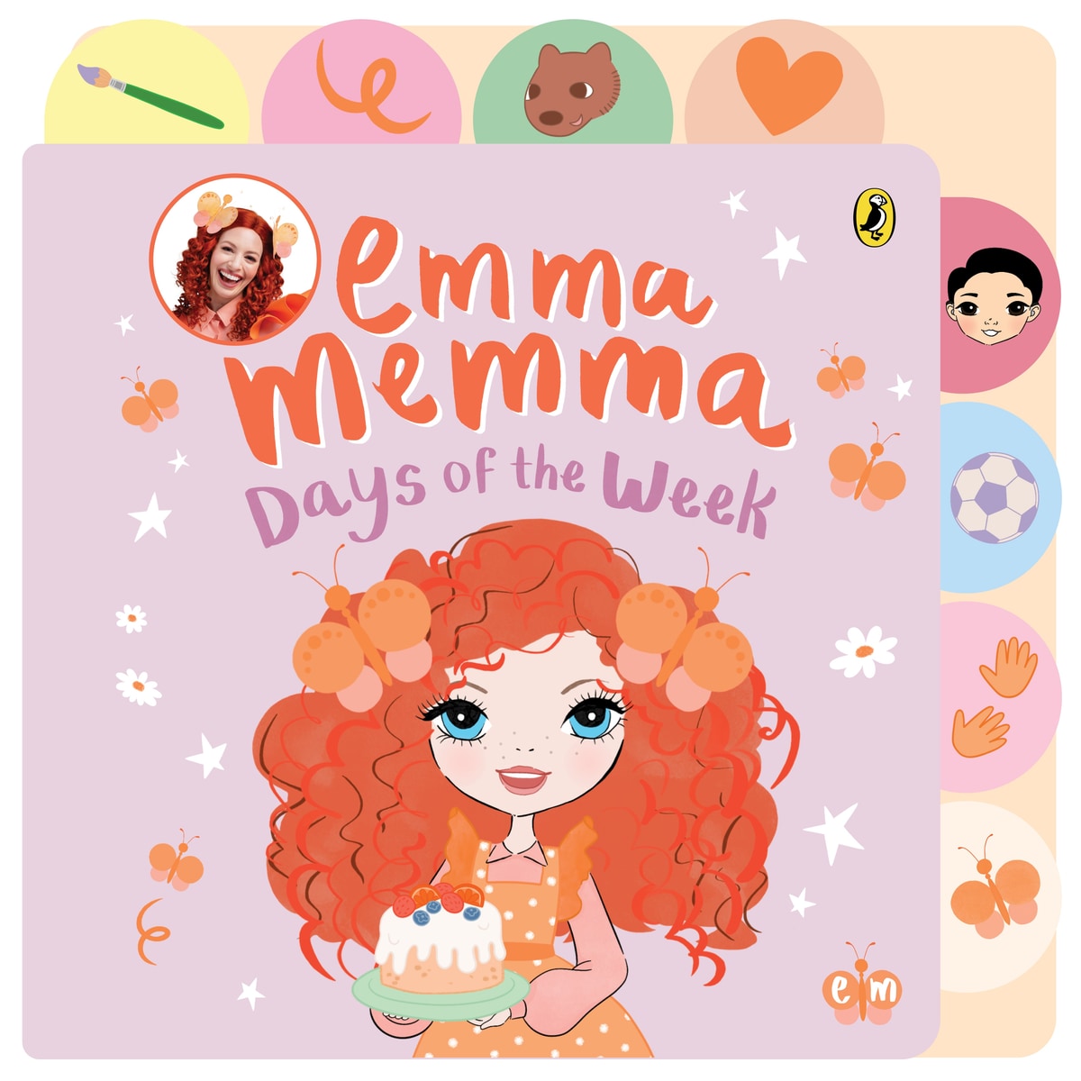 Emma Memma: Days of the Week Tabbed Board Book by Emma Memma