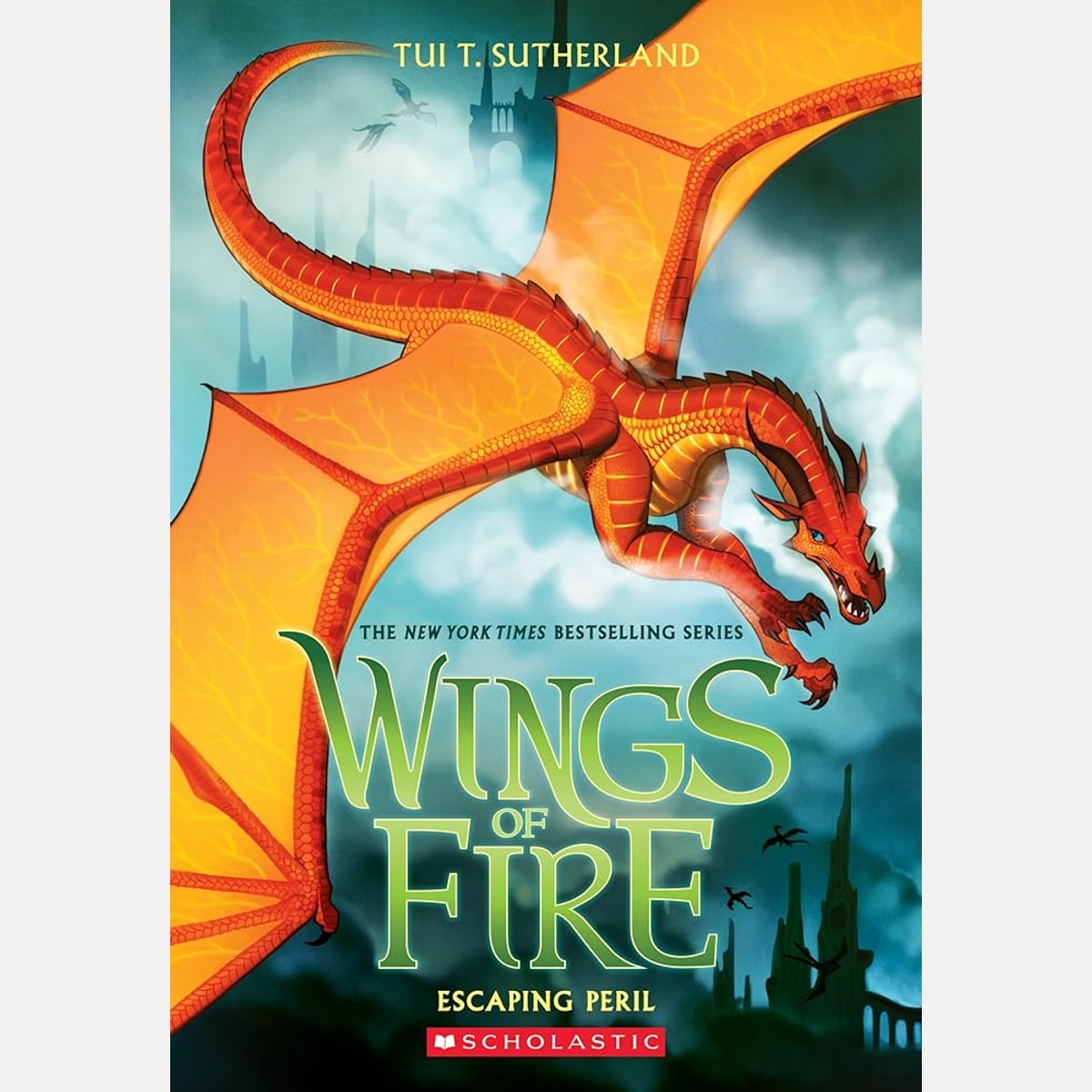 Escaping Peril (Wings of Fire #8) (8) cover image