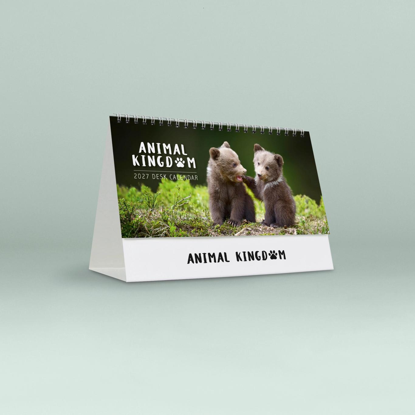 Animal Kingdom Desk Calendar
