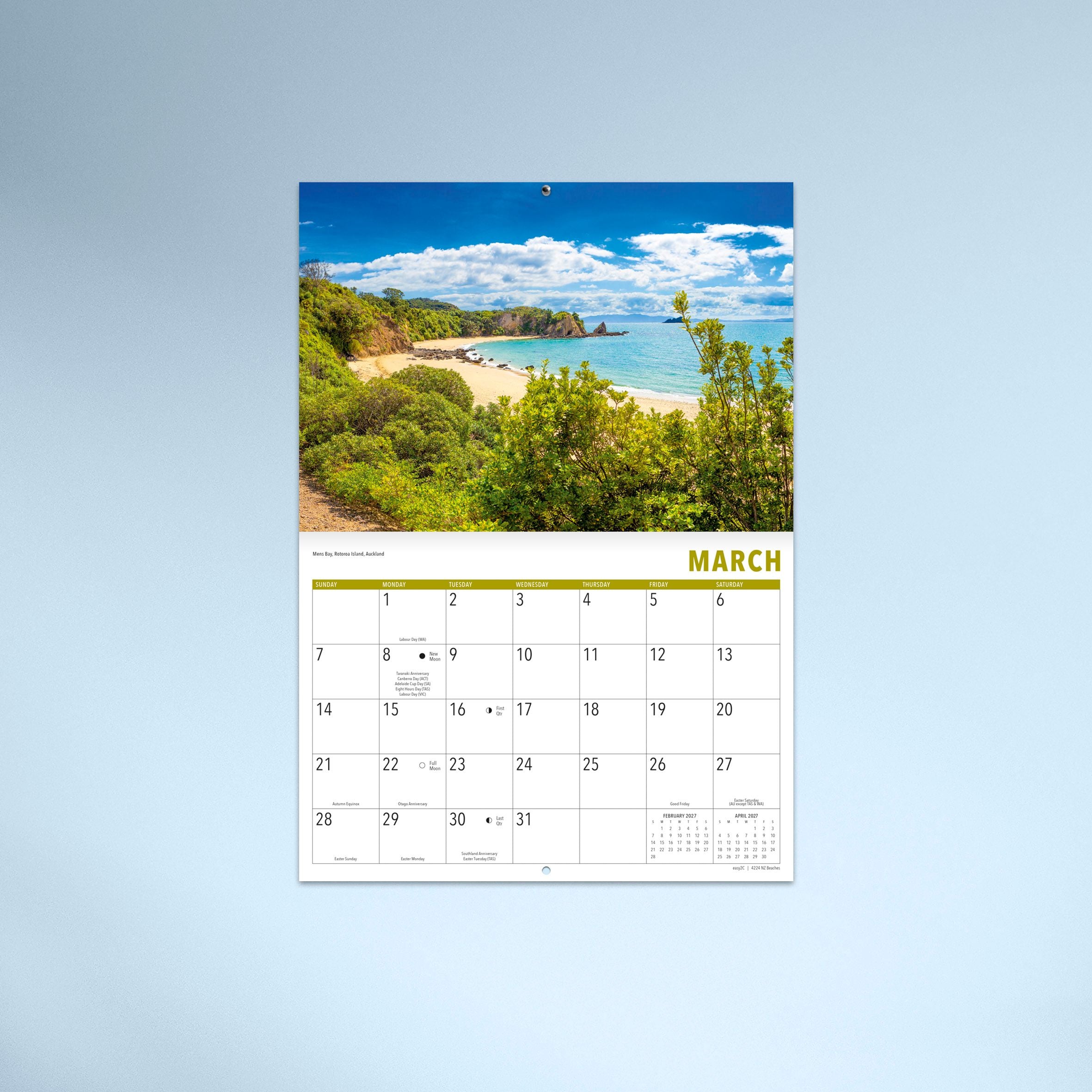 New Zealand Beaches Booklet By easy2C