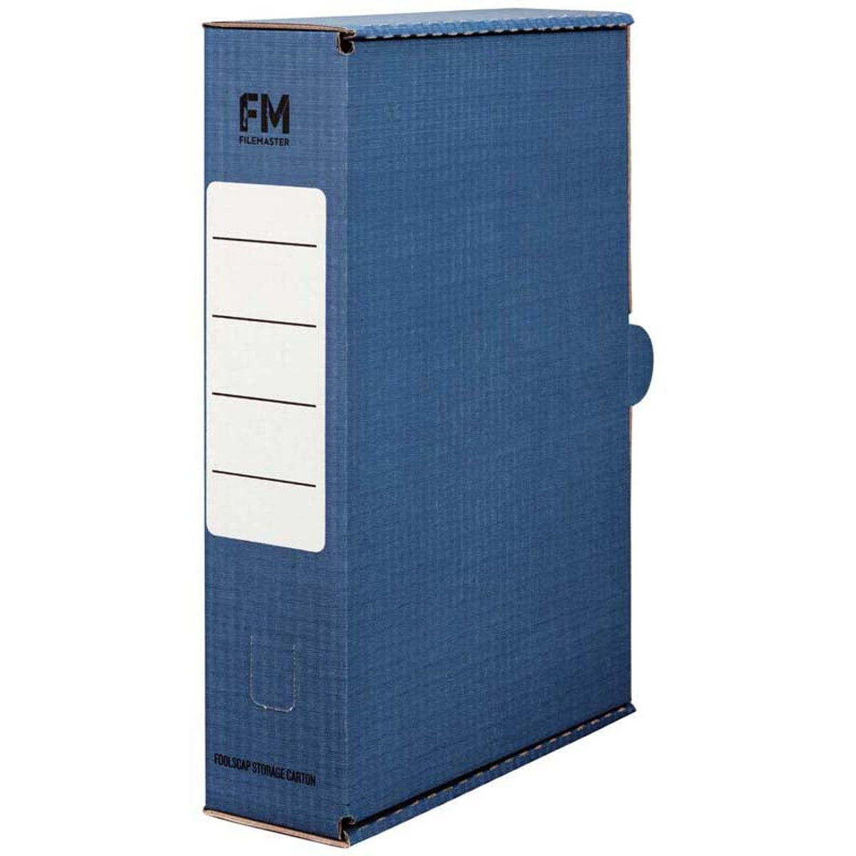 FM Storage Carton Blue Foolscap Document Storage Box