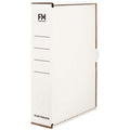 FM Storage Carton White Foolscap 385x250x85mm Standard Strength