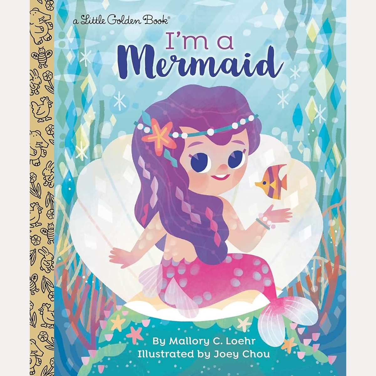 I'm a Mermaid (Little Golden Book) cover image