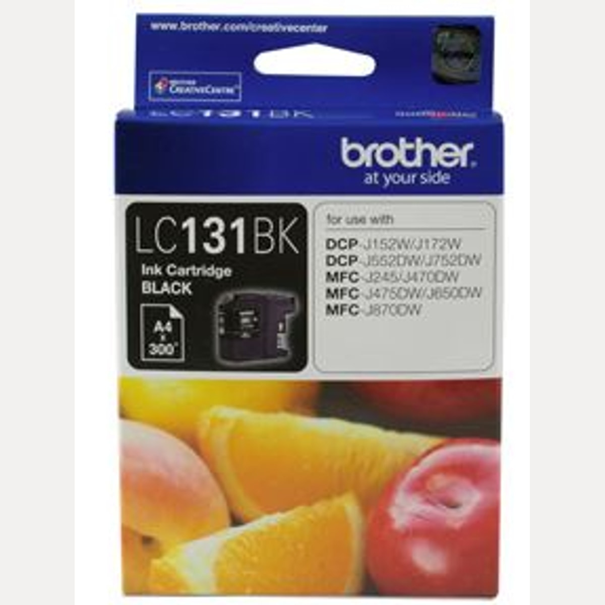 INK CART OEM BROTHER LC131BK BLACK INK CARTRIDGE