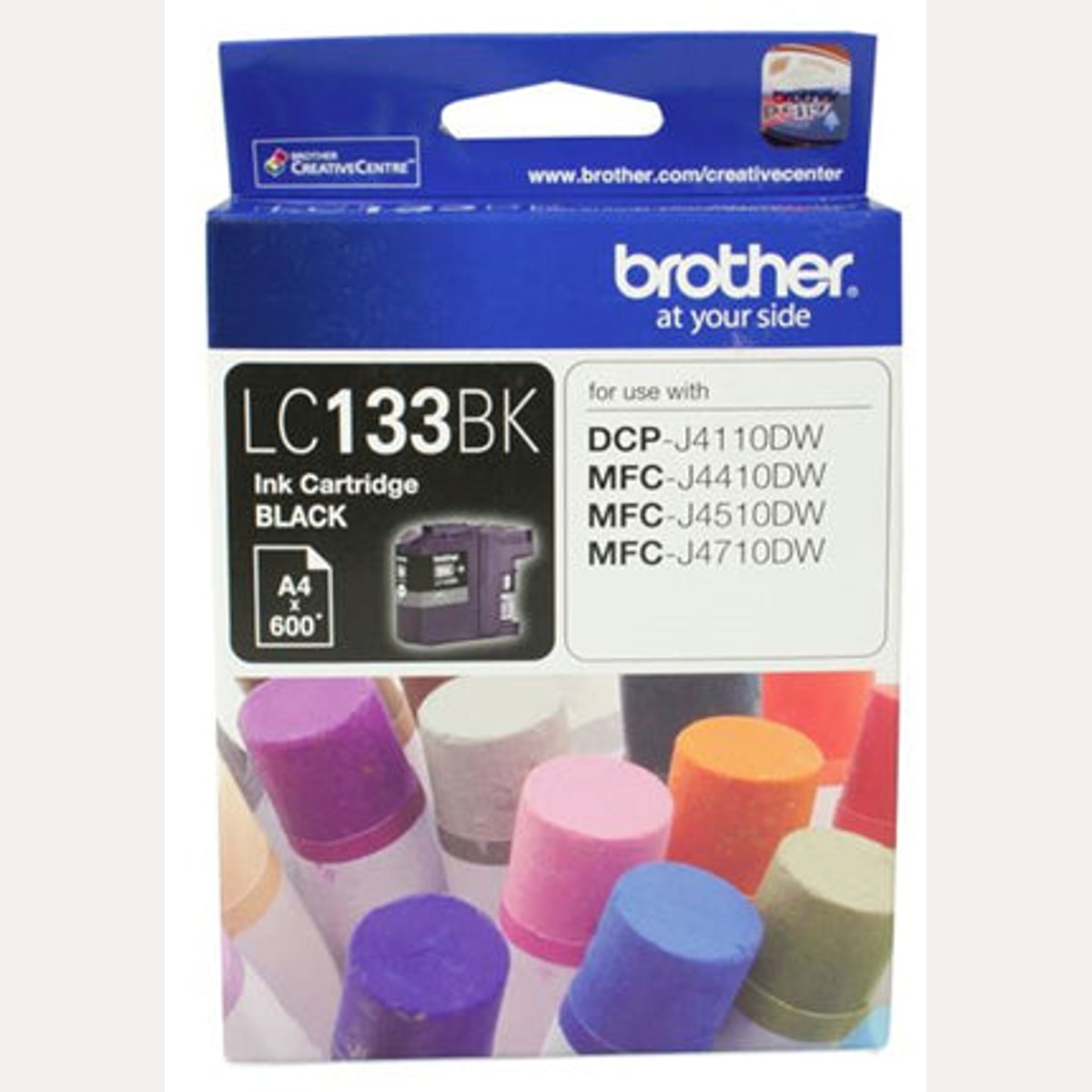 INK CART OEM BROTHER LC133BK BLACK