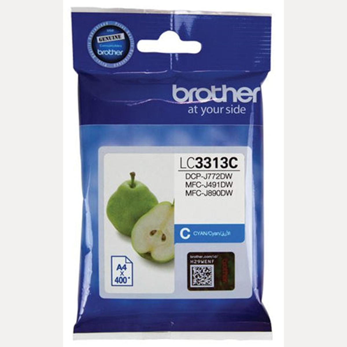 INK CART OEM BROTHER LC3313C CYAN INK CARTRIDGE HIGH YIELD