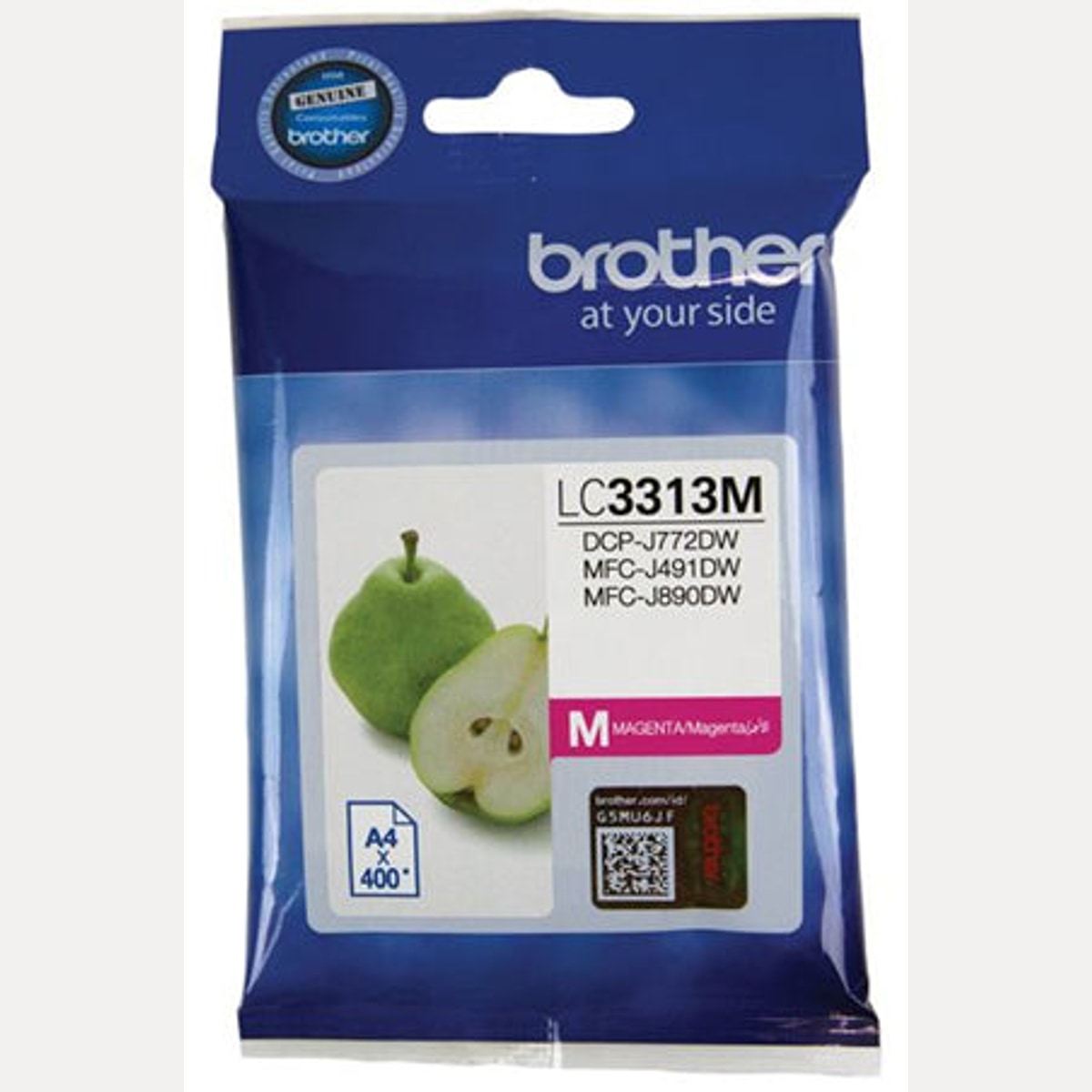 INK CART OEM BROTHER LC3313M MAGENTA INK CARTRIDGE HIGH YIELD