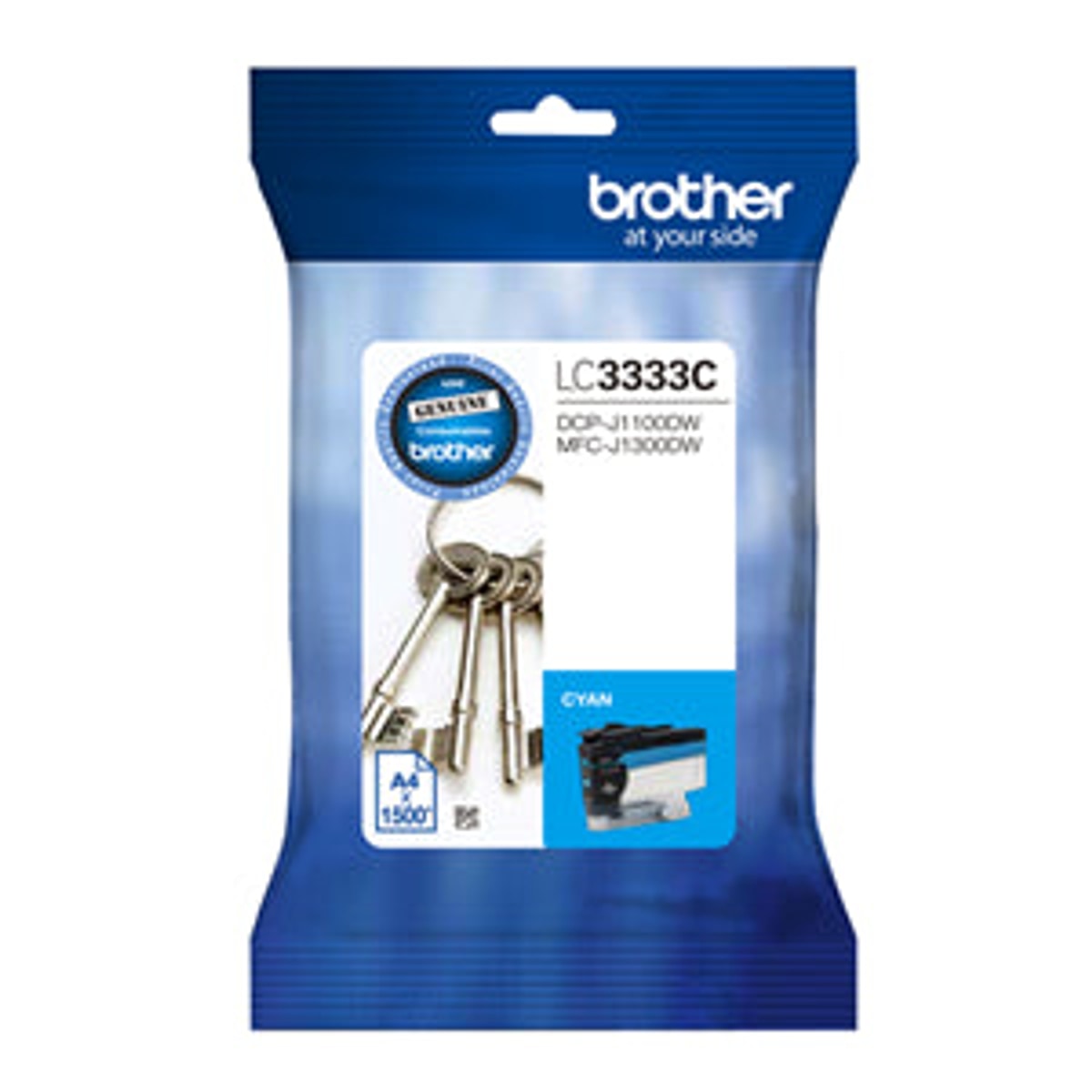 INK CART OEM BROTHER LC3333 CYAN INK CARTRIDGE