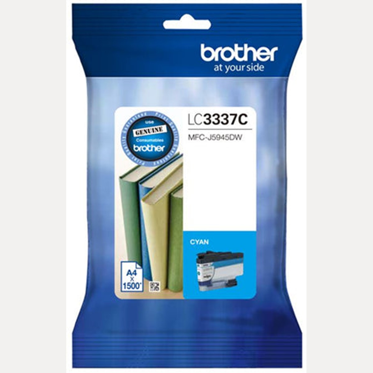 INK CART OEM BROTHER LC3337C CYAN INK CARTRIDGE