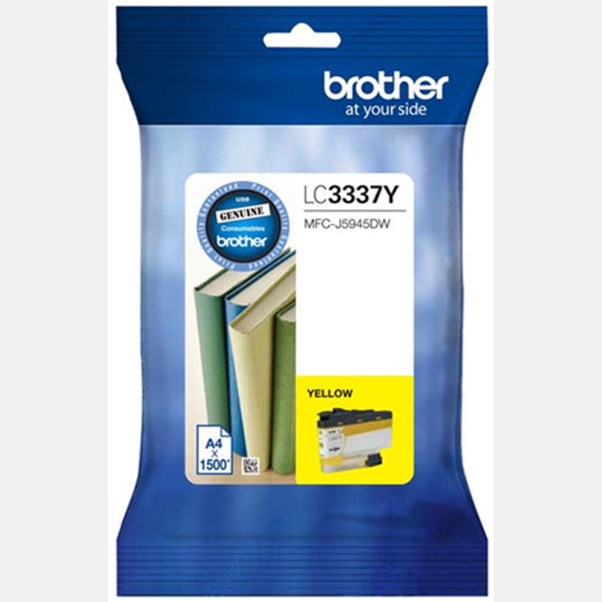 INK CART OEM BROTHER LC3337Y YELLOW INK CARTRIDGE
