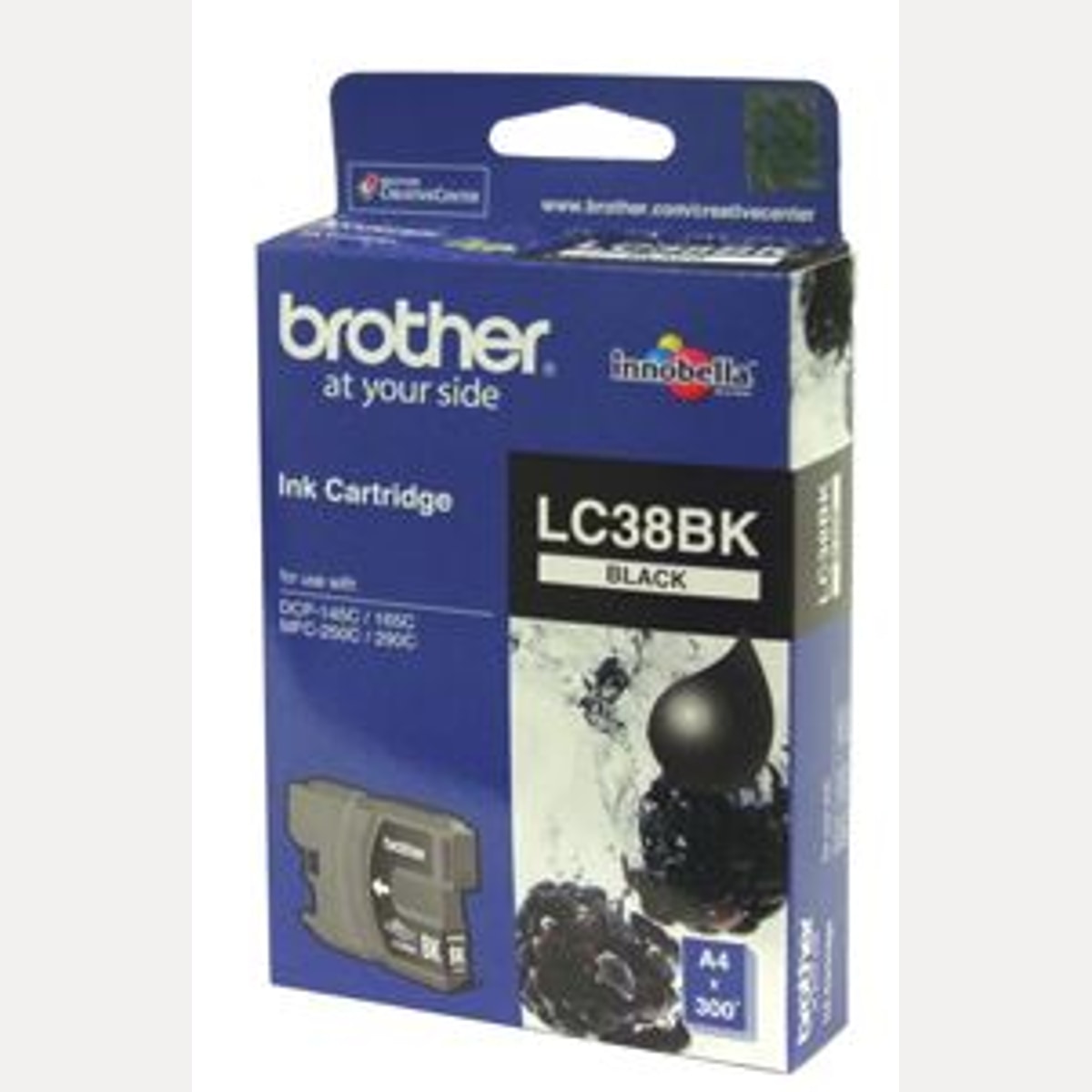 INK CART OEM BROTHER LC38BK BLACK