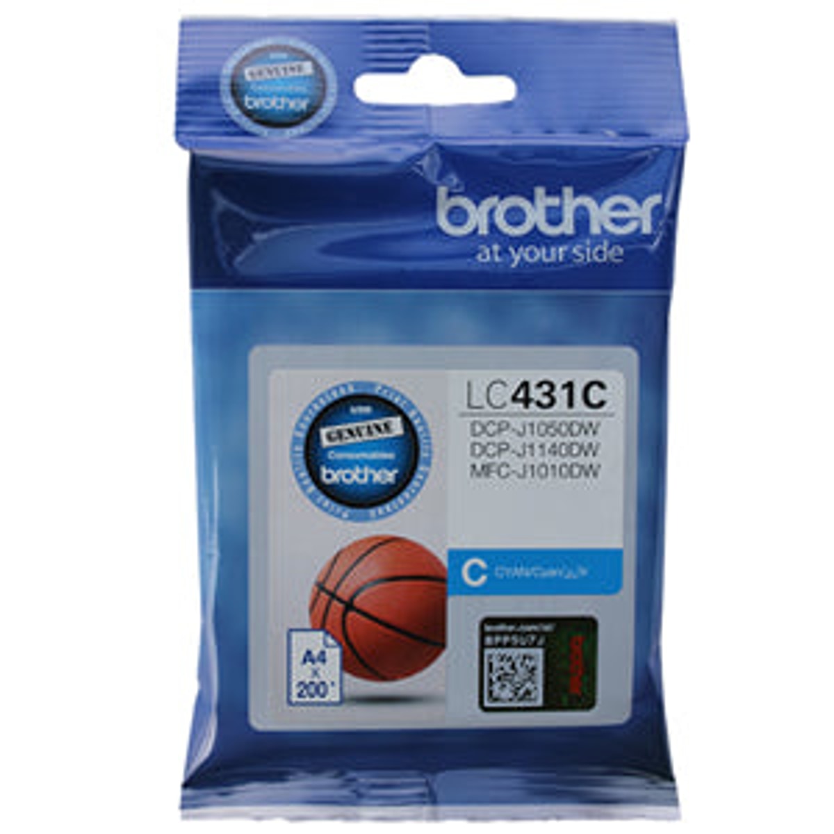 INK CART OEM BROTHER LC431 CYAN