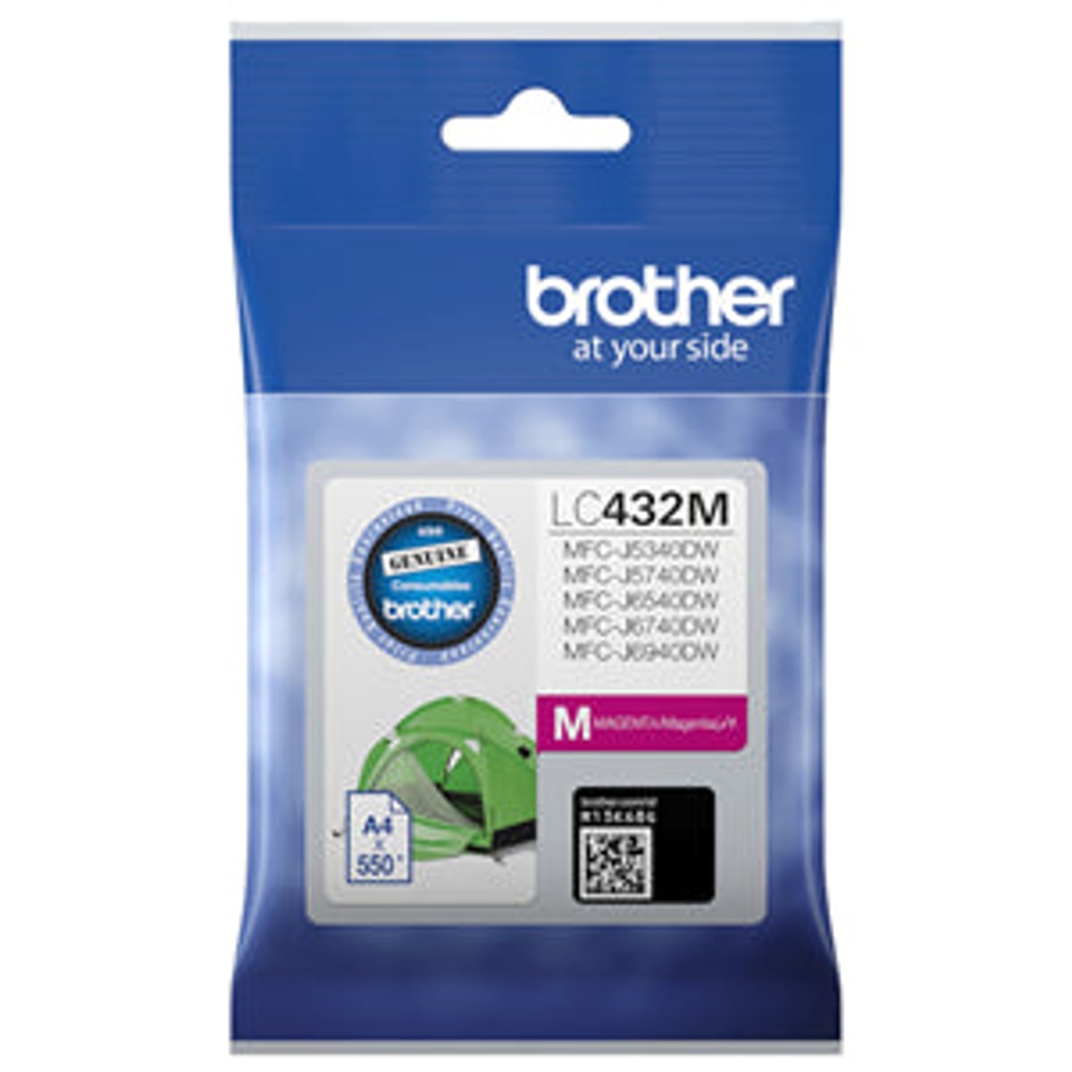 INK CART OEM BROTHER LC432M MAGENTA CARTRIDGE