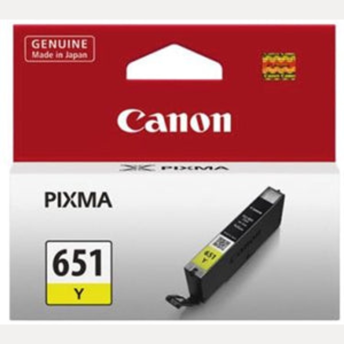 INK CART OEM CANON CLI651Y YELLOW INK CARTRIDGE